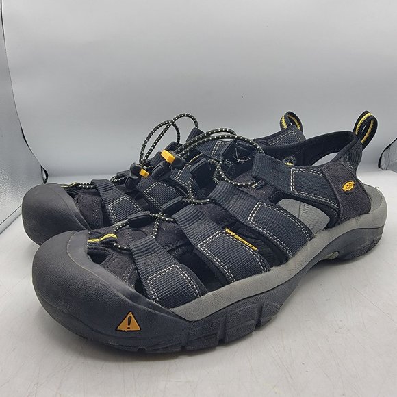 KEEN Newport H2 Mens 11 Black Sandals Closed Toe Summer Waterproof Sport 1001907 - Picture 4 of 12